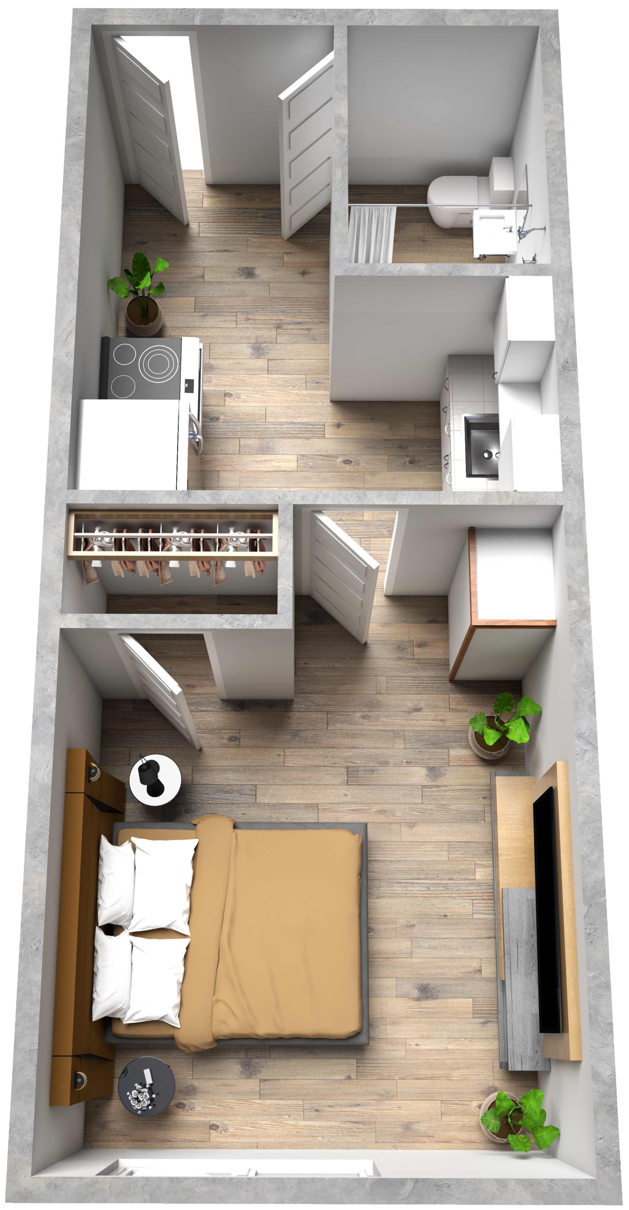 Garfield Center Floorplan Studio
