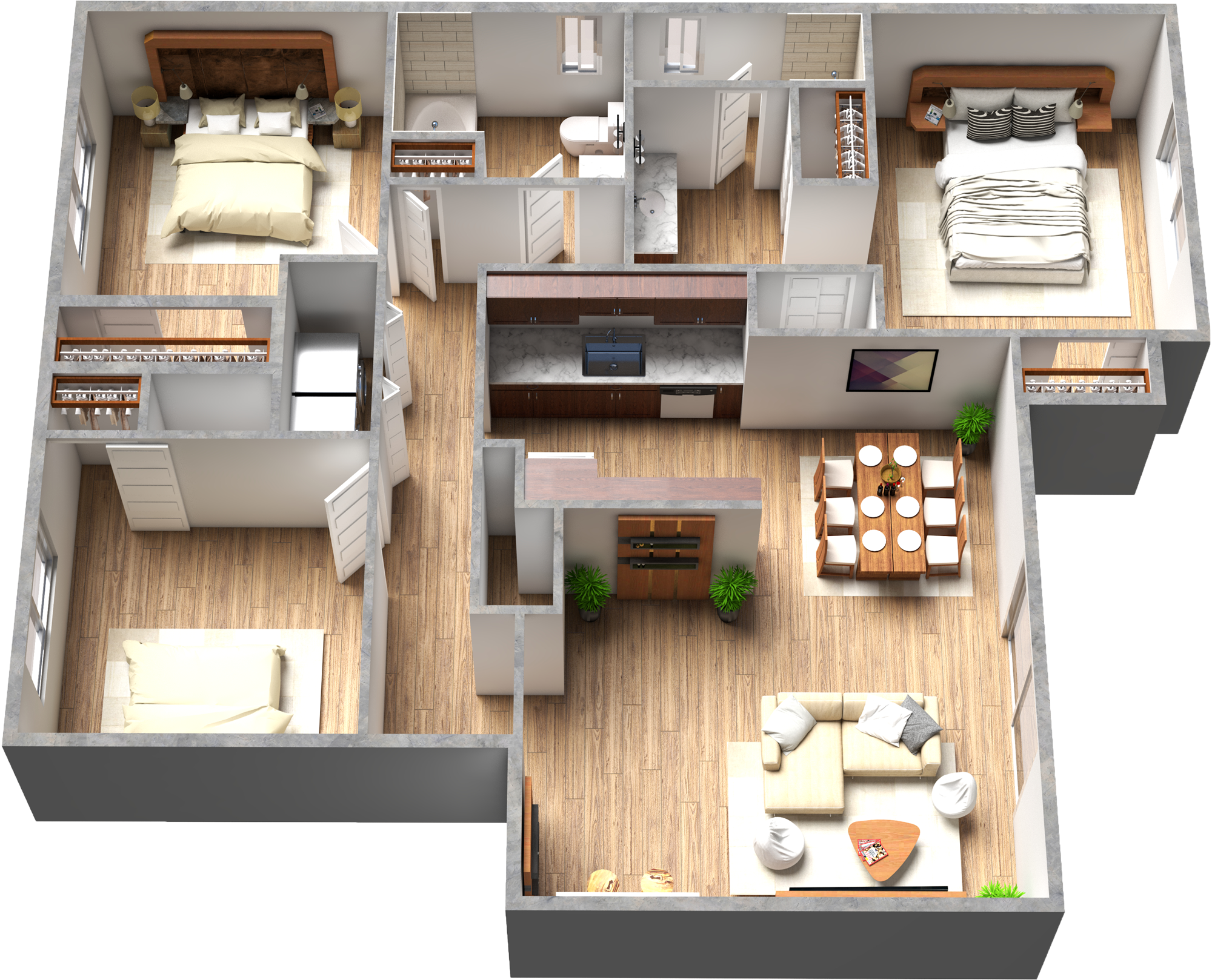 3 Bedroom